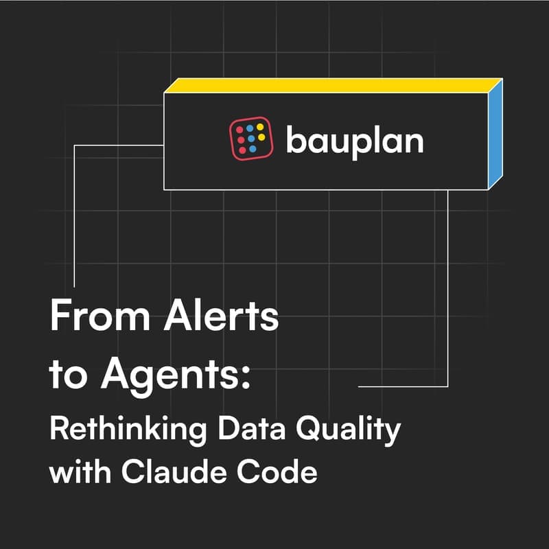 From Alerts to Agents: Rethinking Data Quality with Claude Code