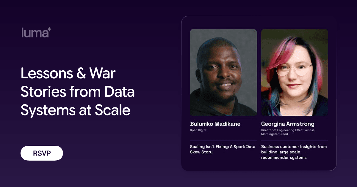 Lessons & War Stories from Data Systems at Scale