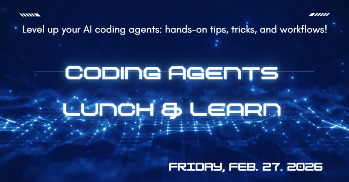 Coding Agents Lunch & Learn, Session 3: Working on an AI-First Team