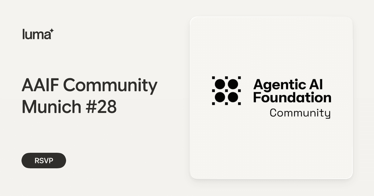 AAIF Community Munich 28