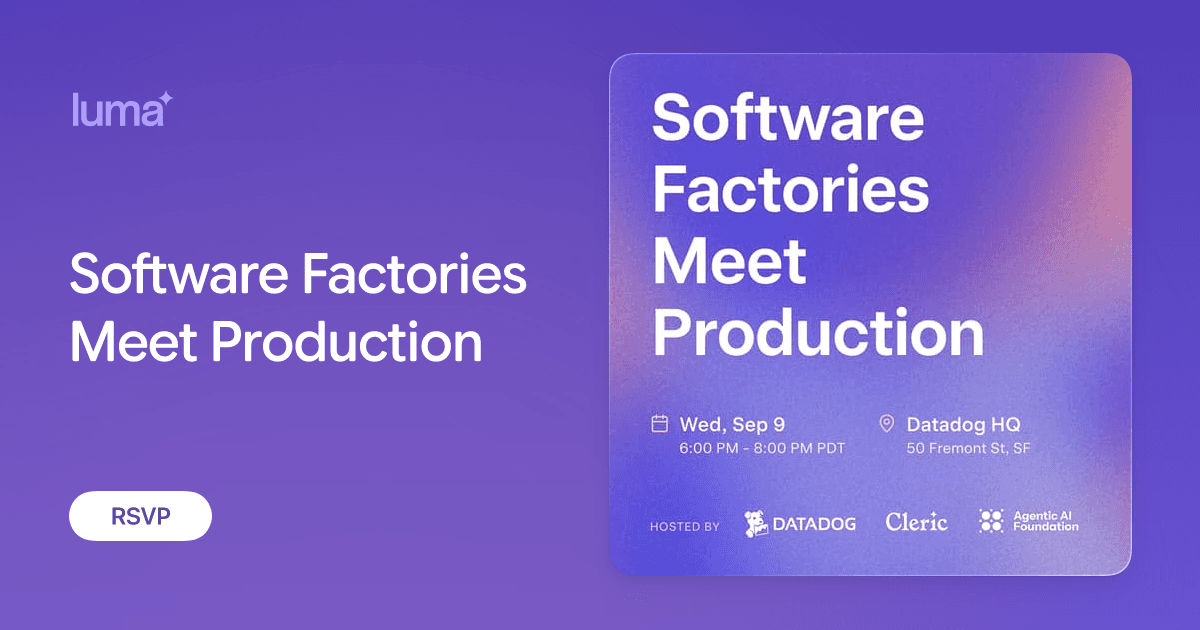 Software Factories Meet Production