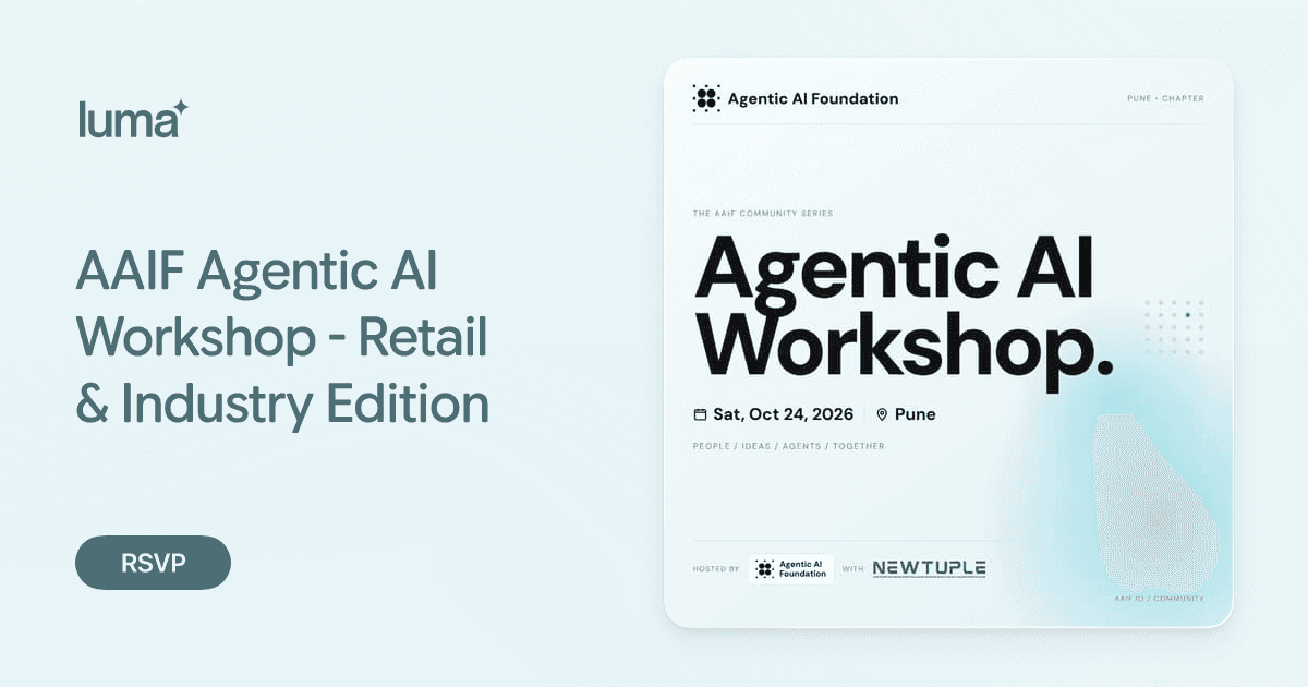 AAIF Agentic AI Workshop - Retail & Industry Edition