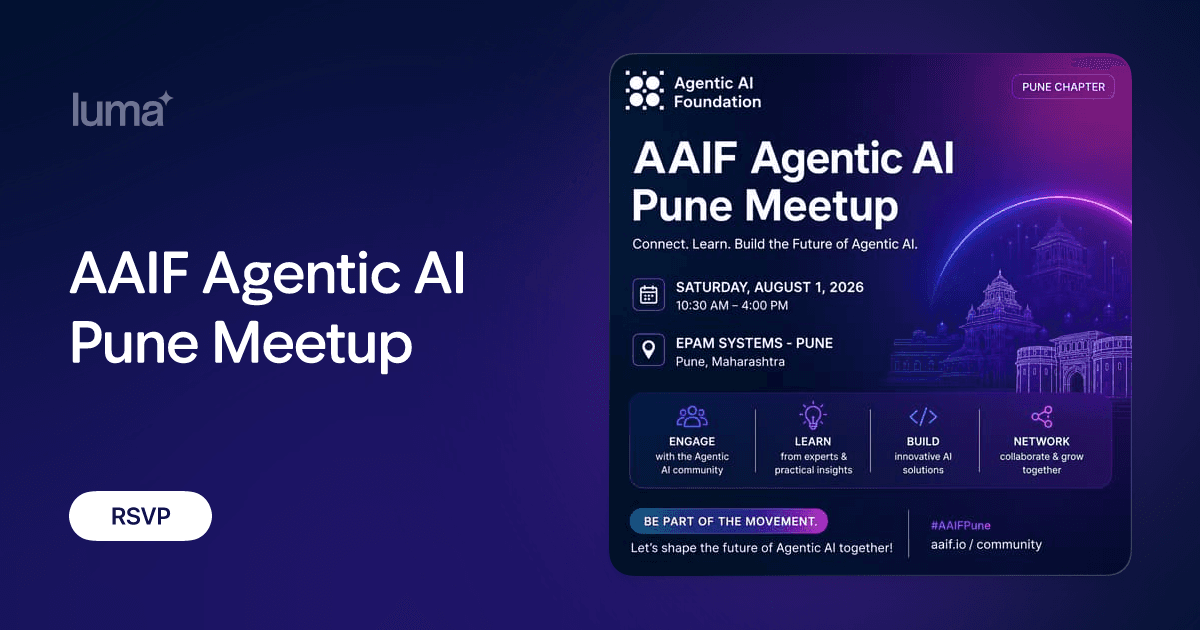 AAIF Agentic AI Pune Meetup