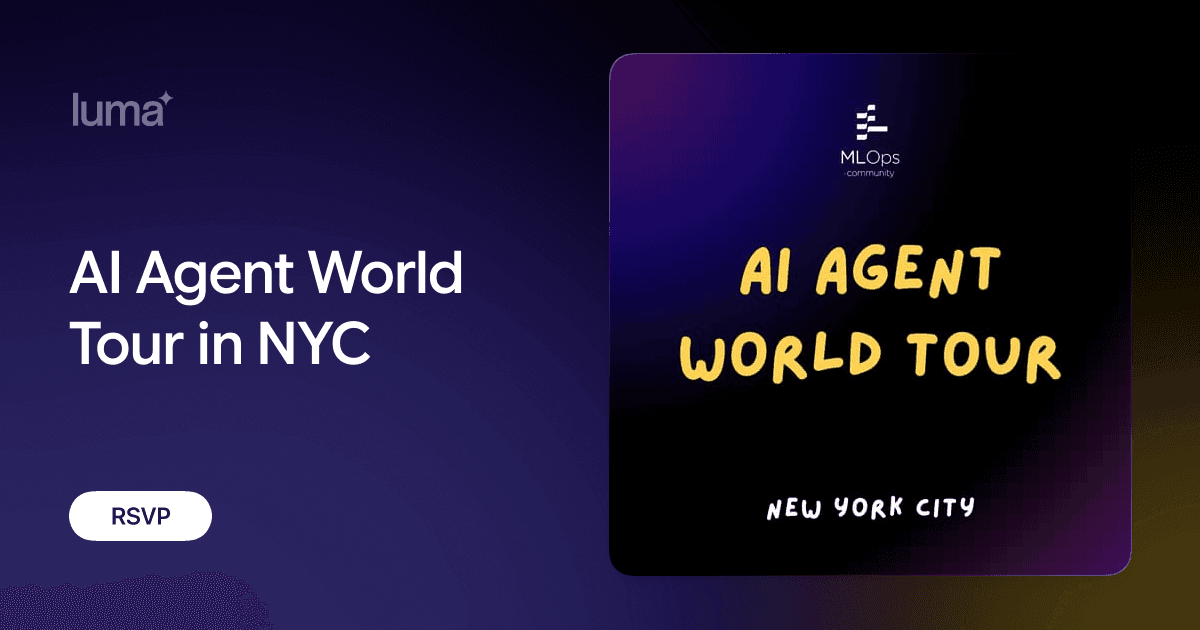 AI Agent World Tour in NYC