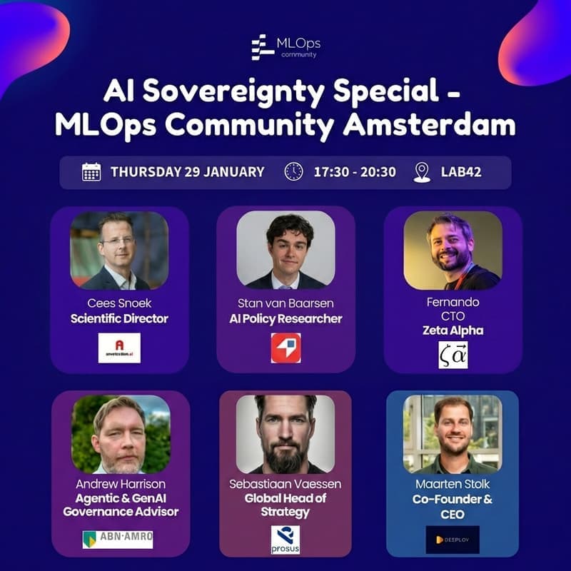 AI Strategy & Sovereignty Special - MLOps Community Amsterdam