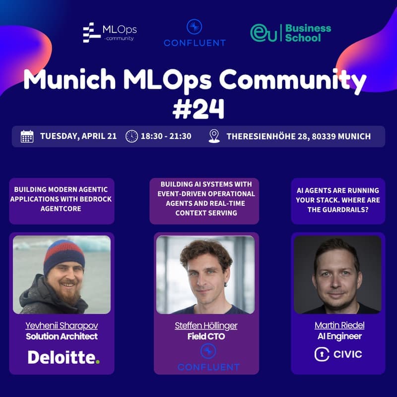 Munich MLOps Community Meetup 24