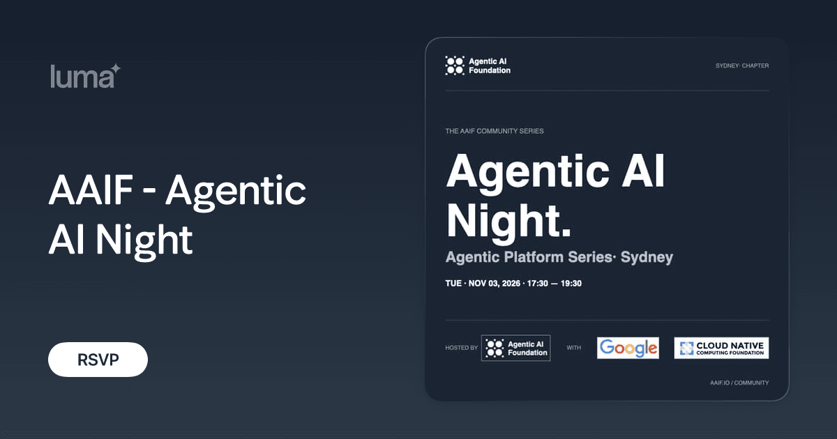 AAIF - Agentic AI Night