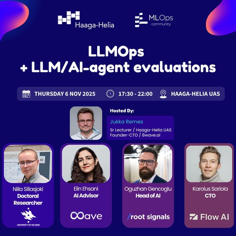 MLOps Meetup Helsinki 7