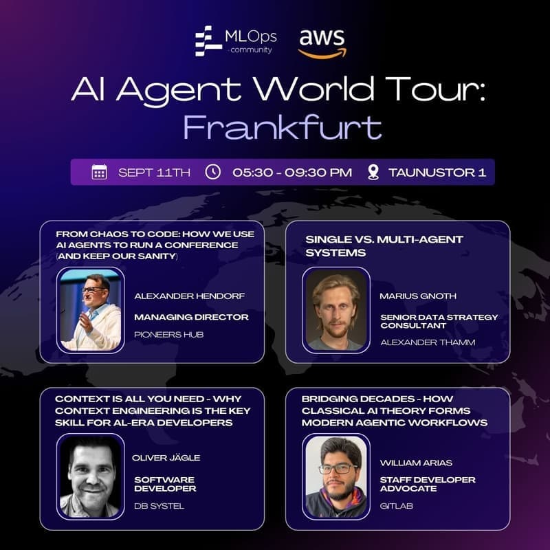 AI Agent World Tour in Frankfurt