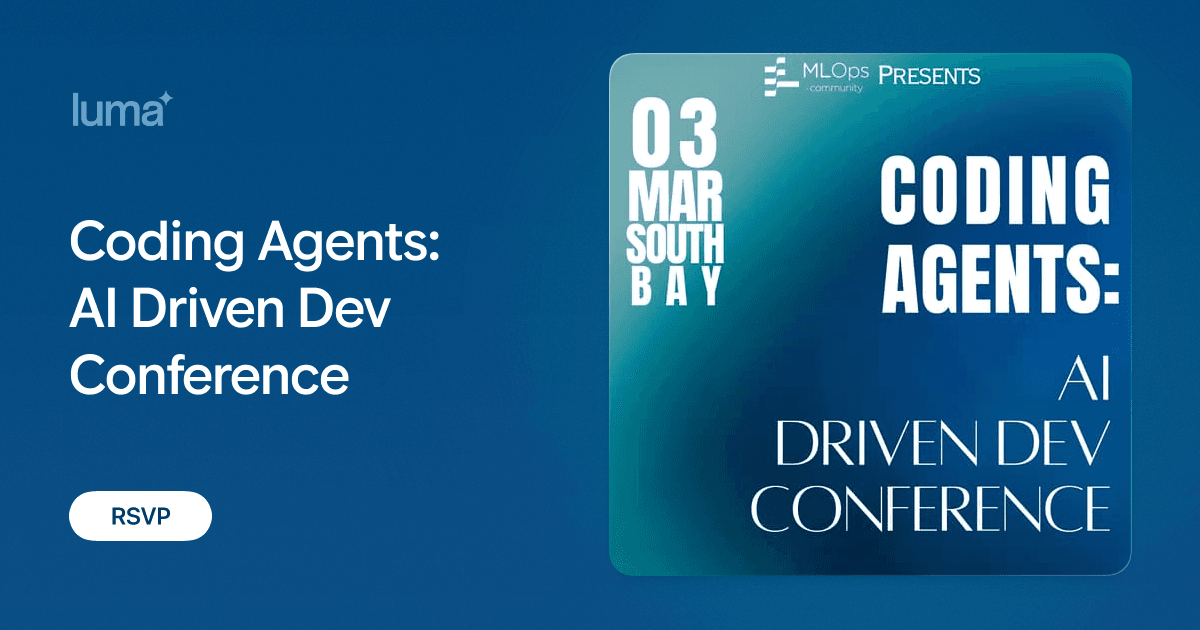 Coding Agents: AI Driven Dev Conference