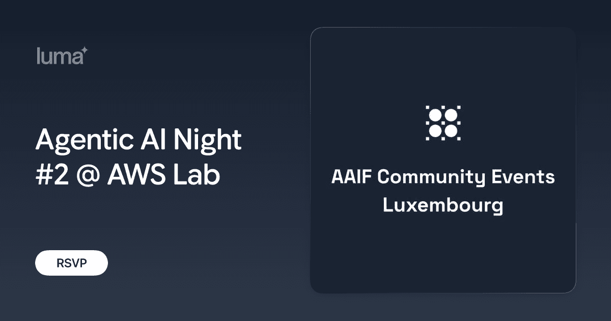 Agentic AI Night 2 @ AWS Lab