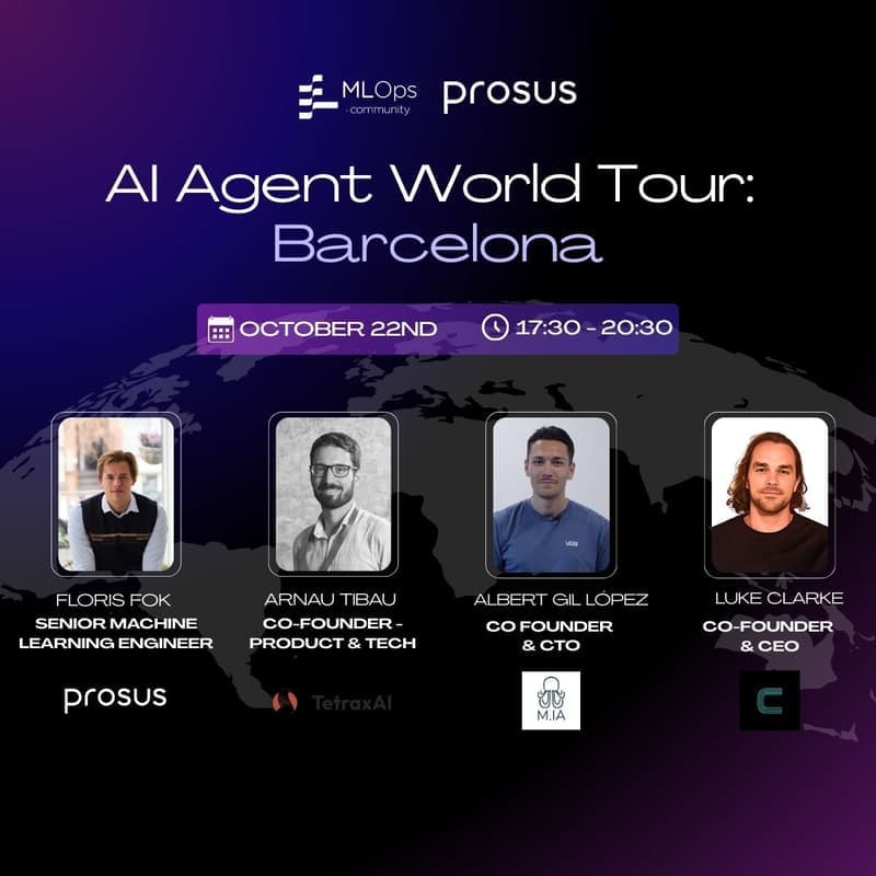AI Agent World Tour in Barcelona