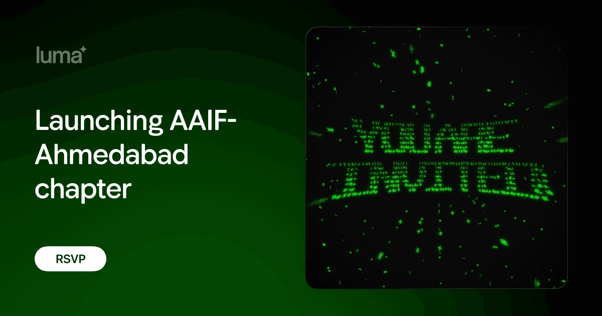 Launching AAIF- Ahmedabad chapter