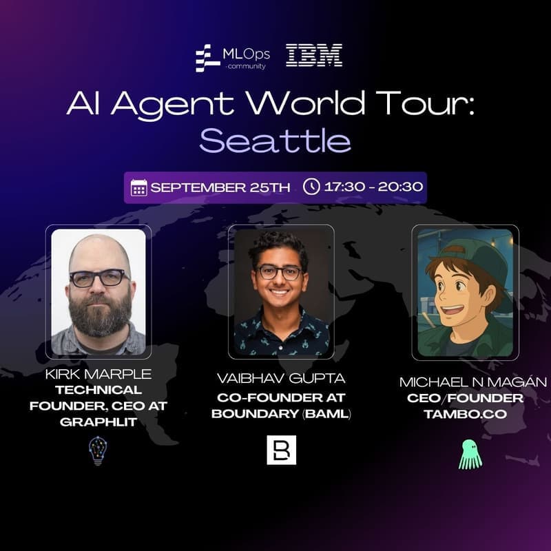 AI Agent World Tour in Seattle