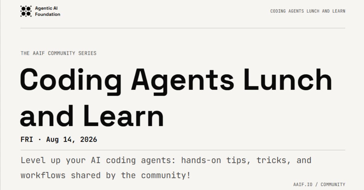 Coding Agents Lunch & Learn Session 21: Evaluating MCP Tools for Real-World Agent Workflows