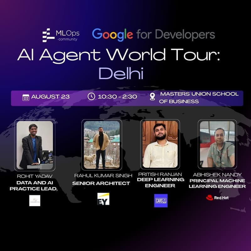 AI Agent World Tour in Delhi