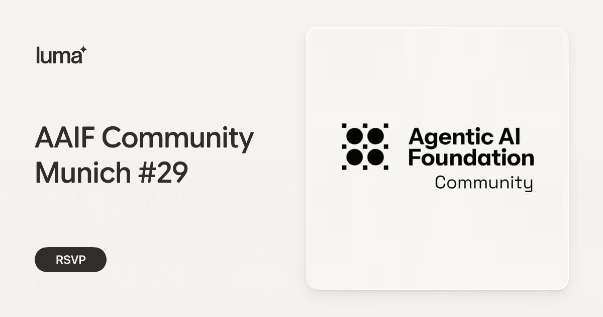 AAIF Community Munich 29